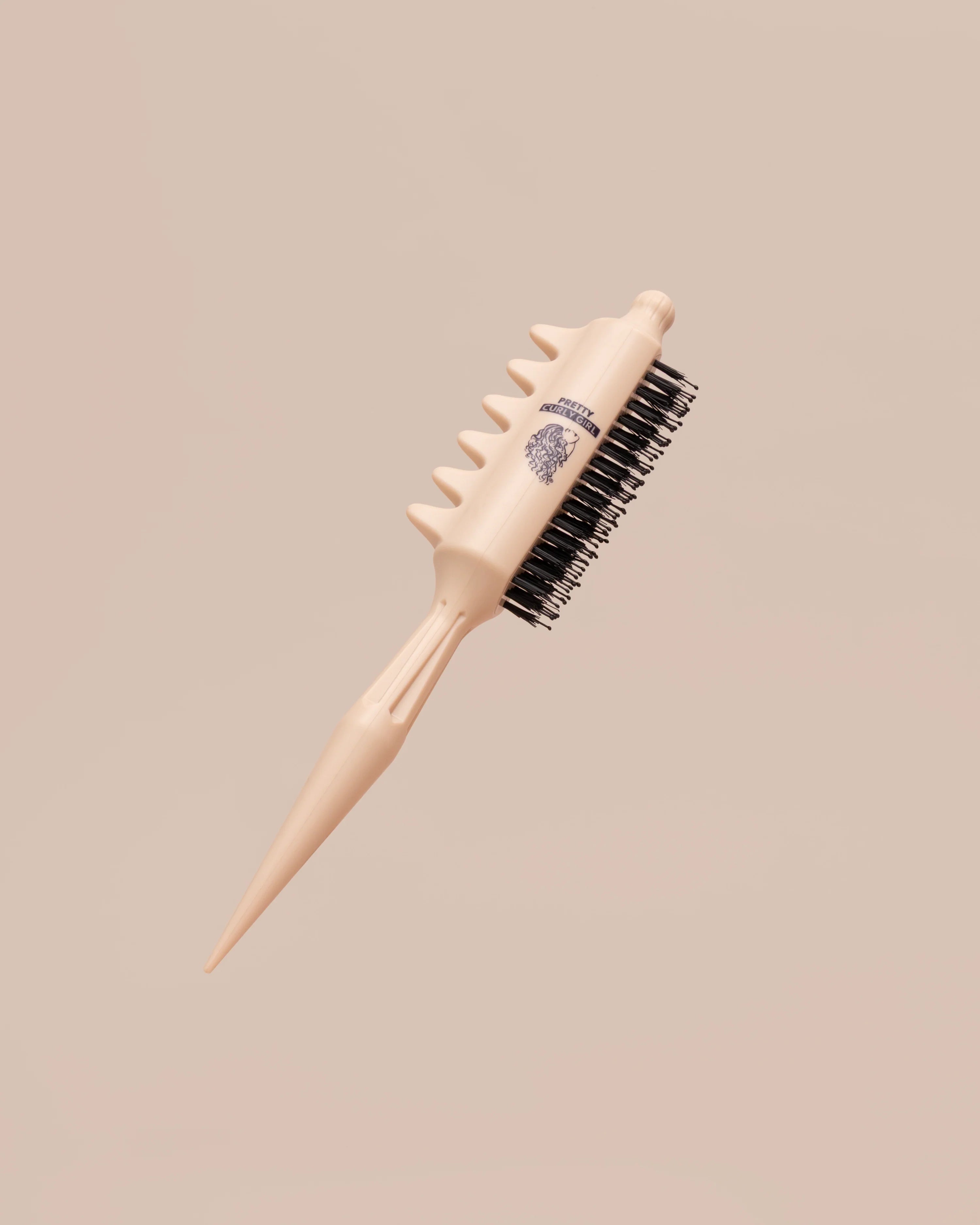 Pretty Curly Girl - Large clump Brush - nude color