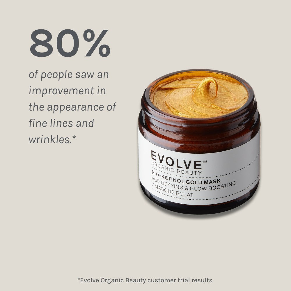Bio Retinol Gold Facial Mask - Evolve