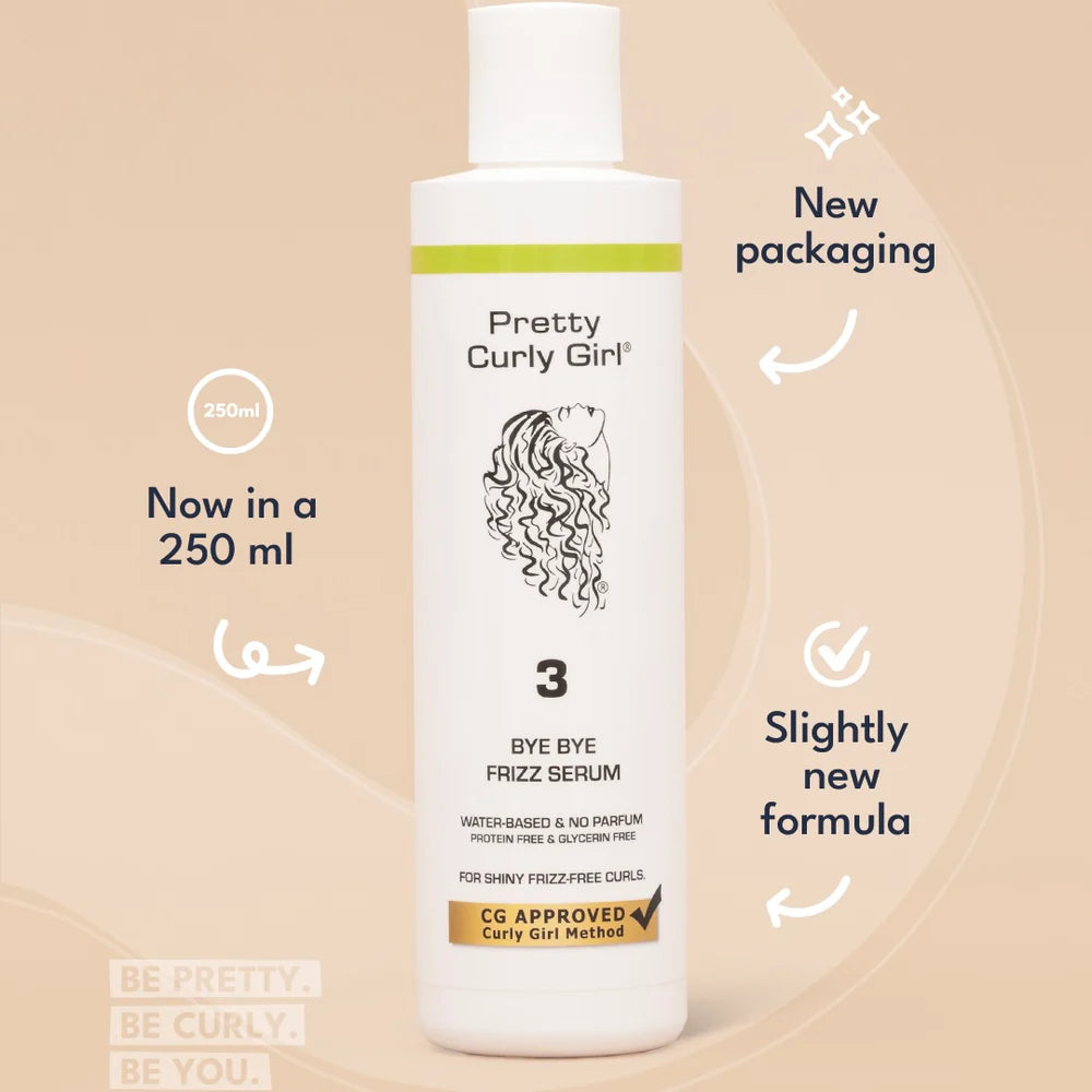 Pretty Curly Girl Bye Bye Frizz Serum - 250ml