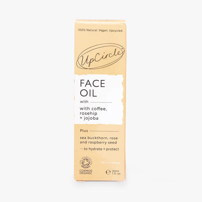Organic Face Oil met koffie en rozenbottel - Upcircle Beauty - 30ml