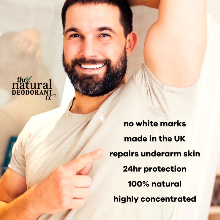 Clean Deodorant Balm for Men - 55gr - The Natural Deo Co