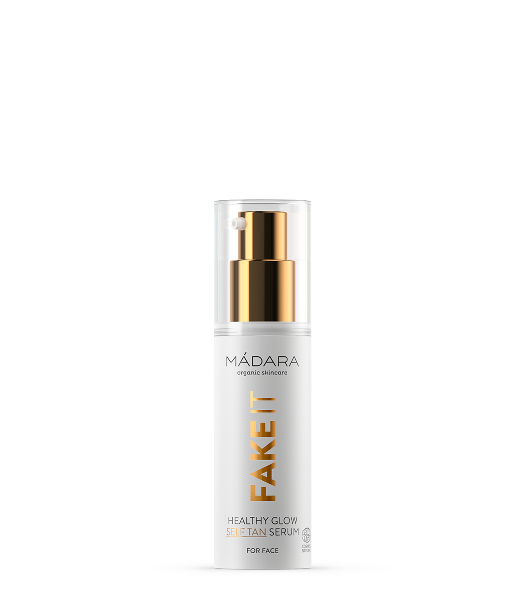 Fake it Healthy Glow Selftan facial serum - Madara
