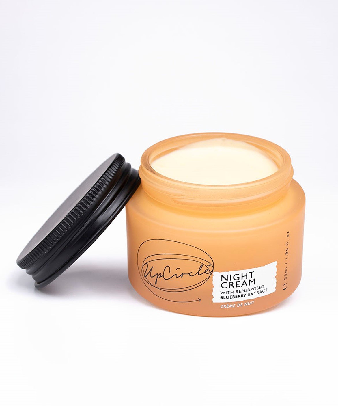 Night Cream with Hyaluronic Acid and Niacinamide - Upcircle Beauty - 55ml