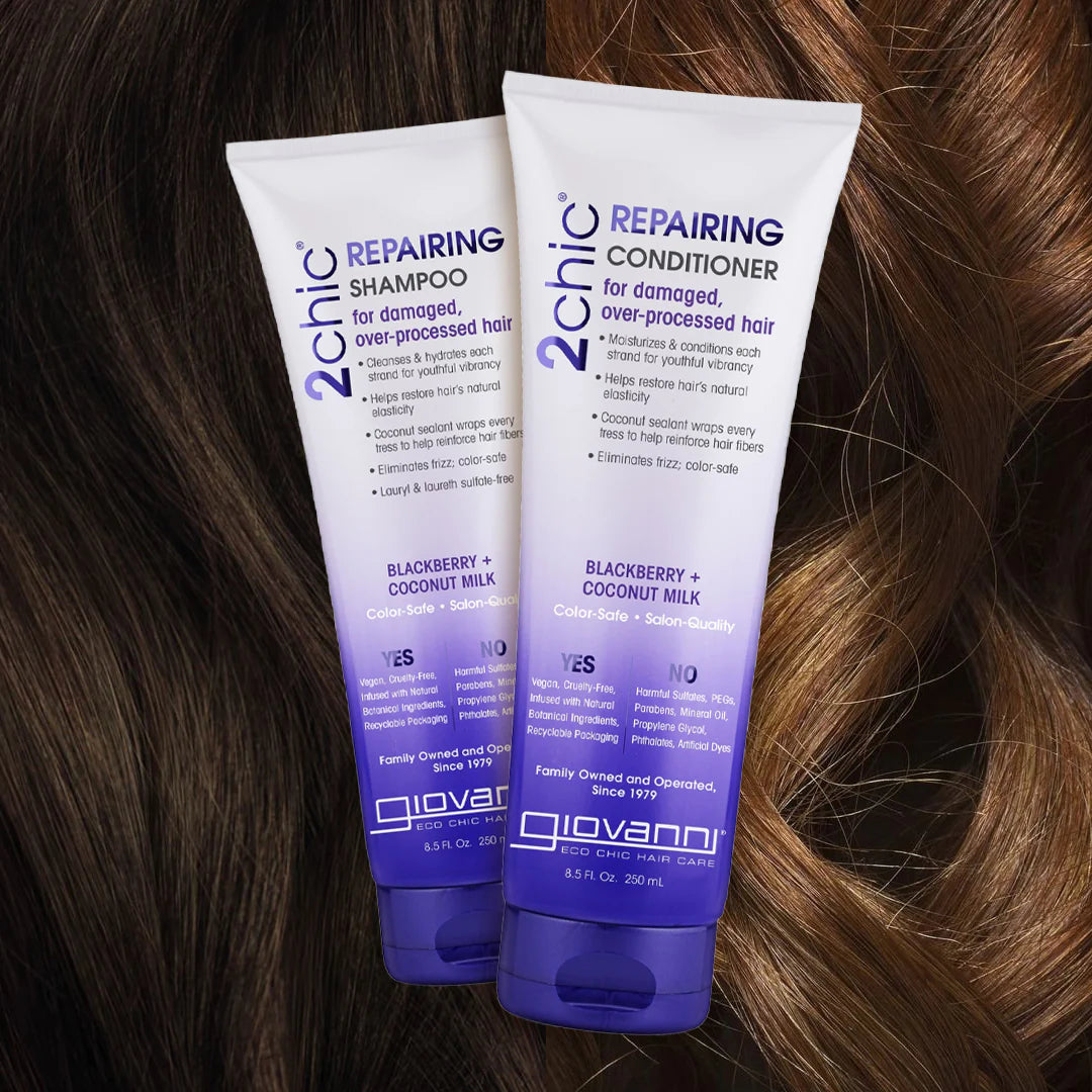 2chic® Repairing Shampoo - Giovanni Cosmetics - 250ml