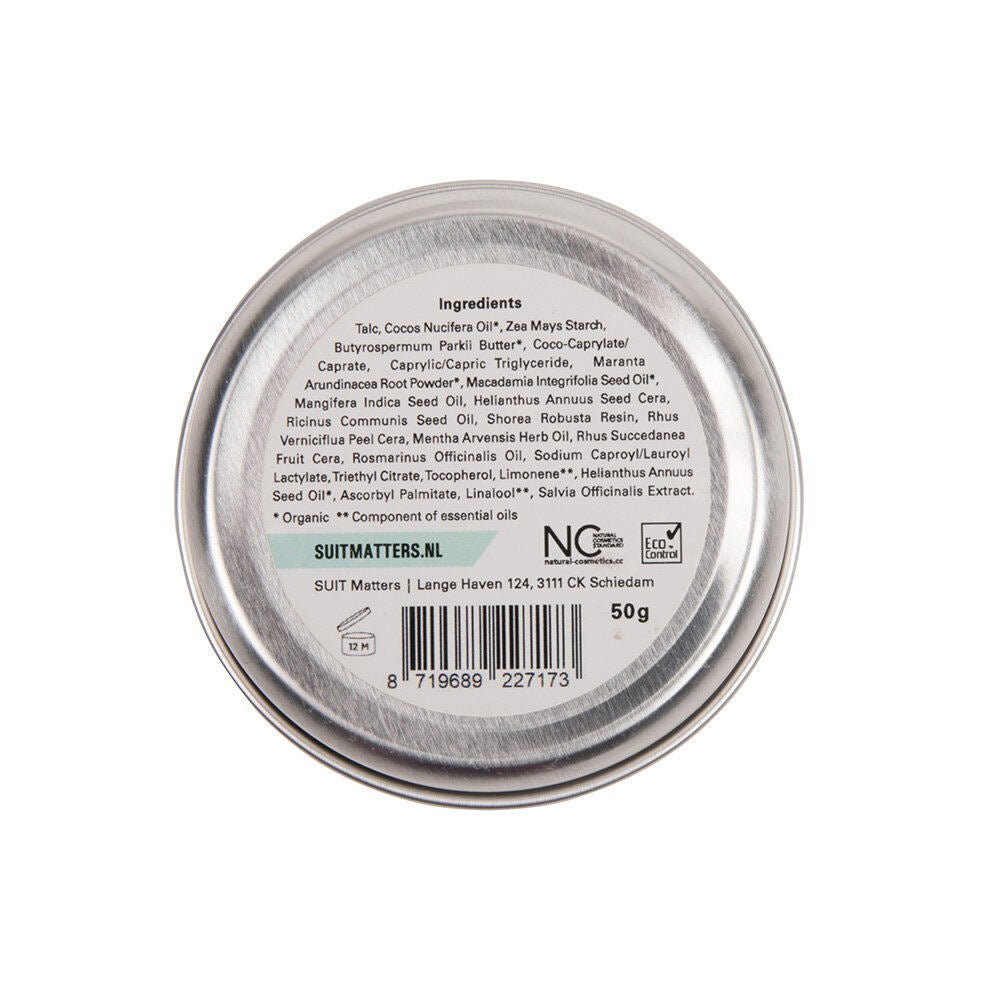 Cream Deodorant 50ml | SUIT Matters | 5 scents