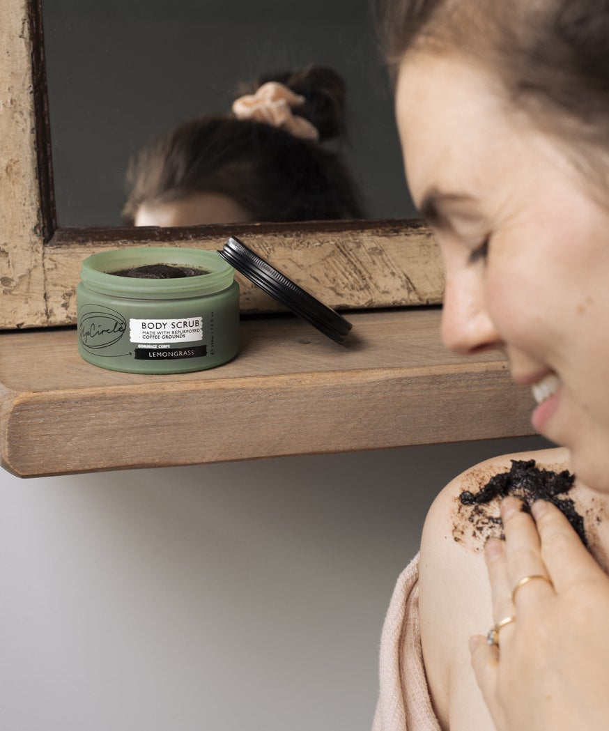 Coffee Body Scrub - Lemongrass - Upcircle Beauty
